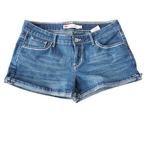 Levi's Shorty Short Denim Jean Shorts Size 13 EUC